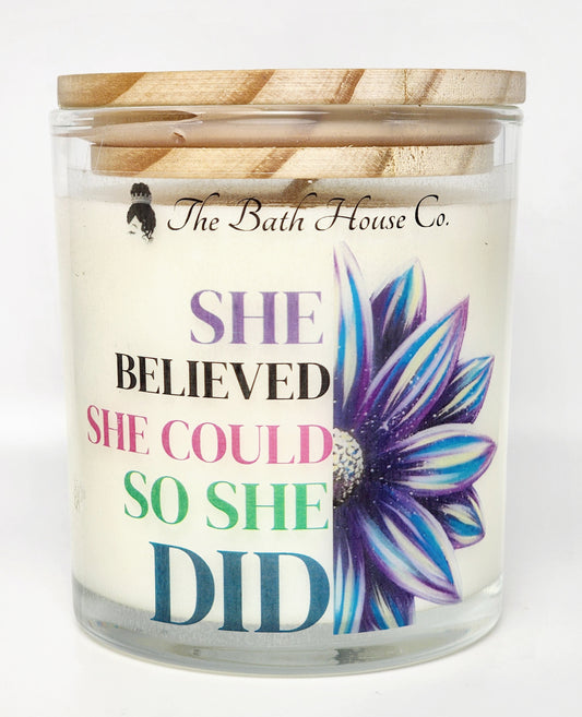 she believed she could so she did