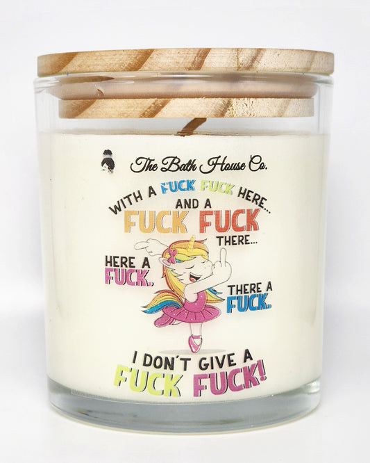 With a fuck fuck here and a fuck fuck there