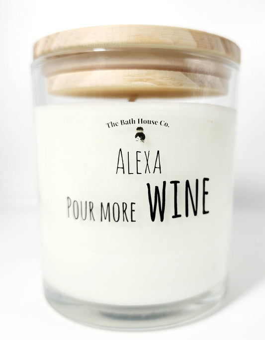Alexa pour more wine