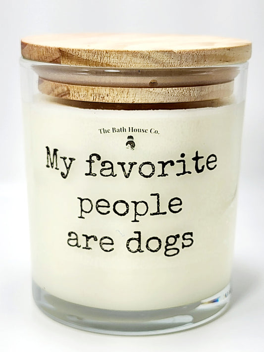 My favorite people are dogs