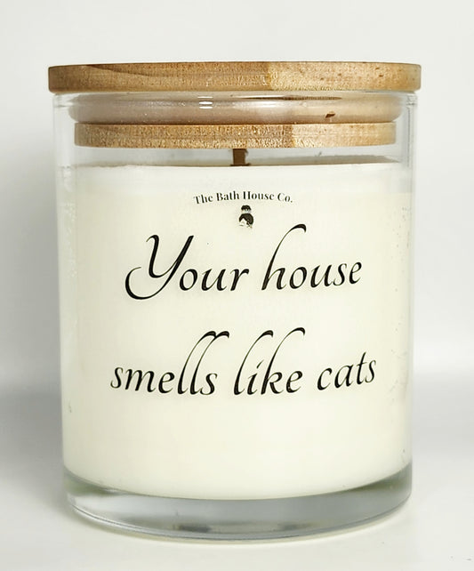 Your house smells like cats