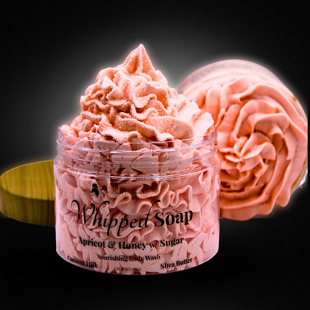 Honey Apricot Whipped Soap Body Wash