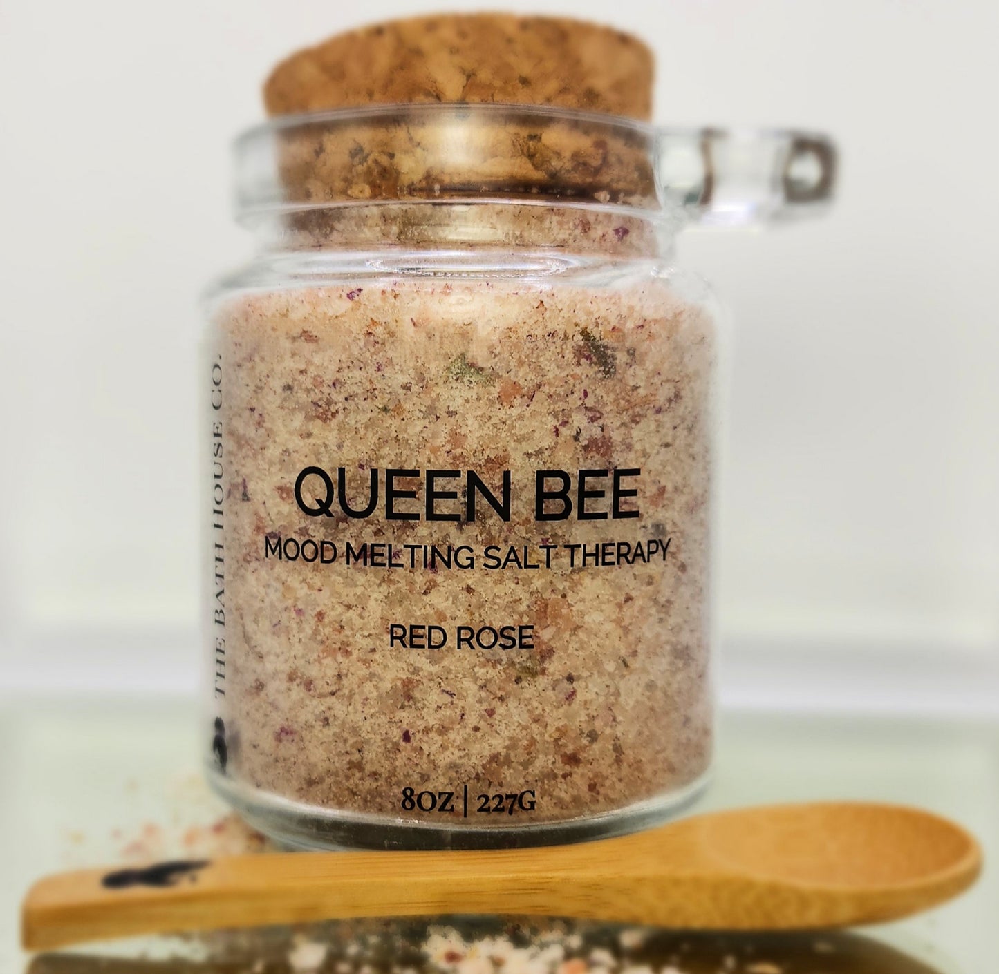 Queen Bee Red Rose Bath Salts