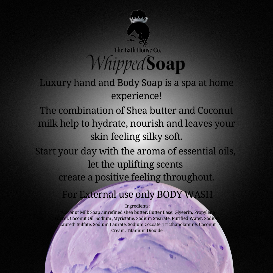 Lavender whipped Body Wash