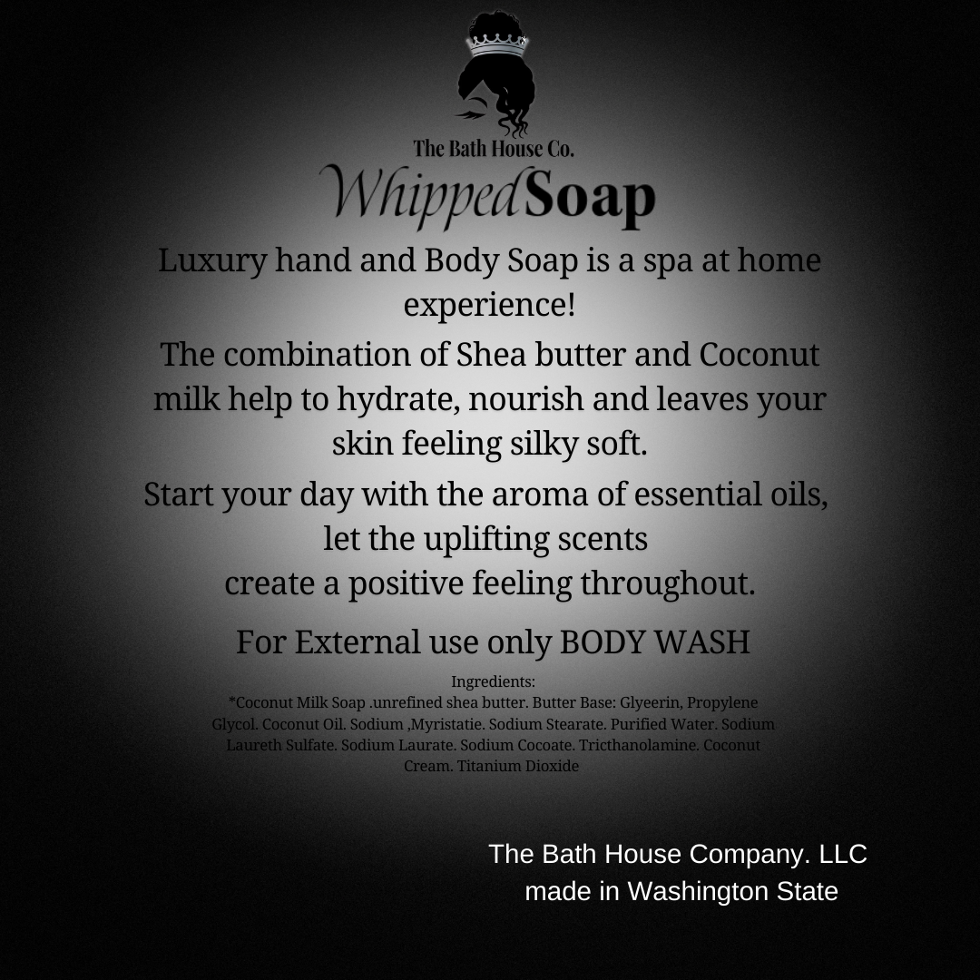 Black Cherry Whipped Soap Body Wash