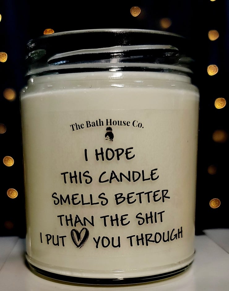 My Last Fuck Candle  Funny & Unique Gift - Simply Home Soaps