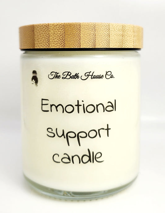 Emotional support candle