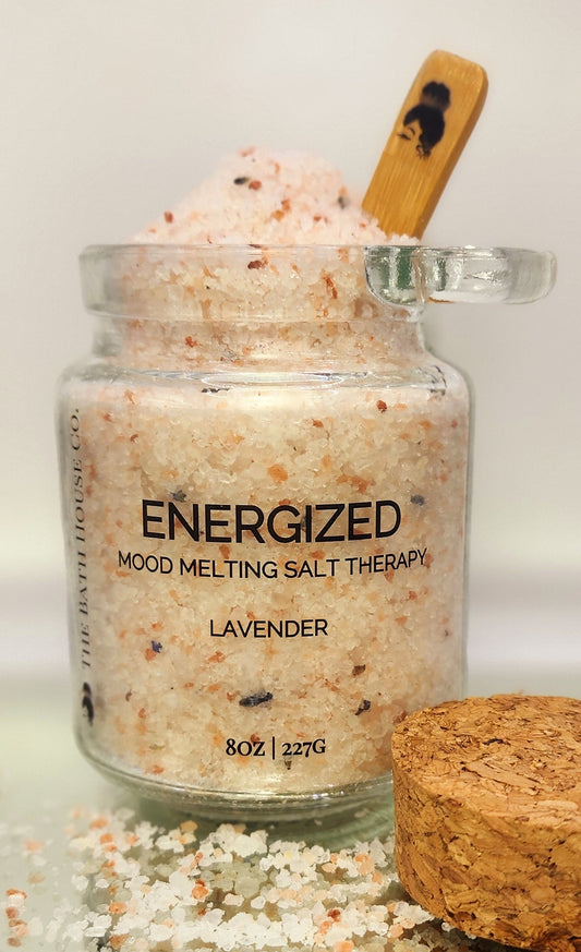 Energized Lavender bath salts