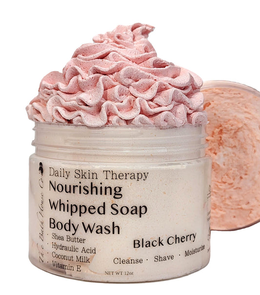 Black Cherry Whipped Soap Body Wash